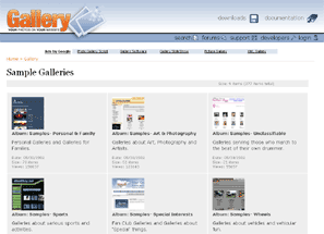 Cheapest Gallery Web Hosting Example