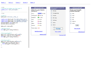 Cheapest Advanced Polls Web Hosting Example